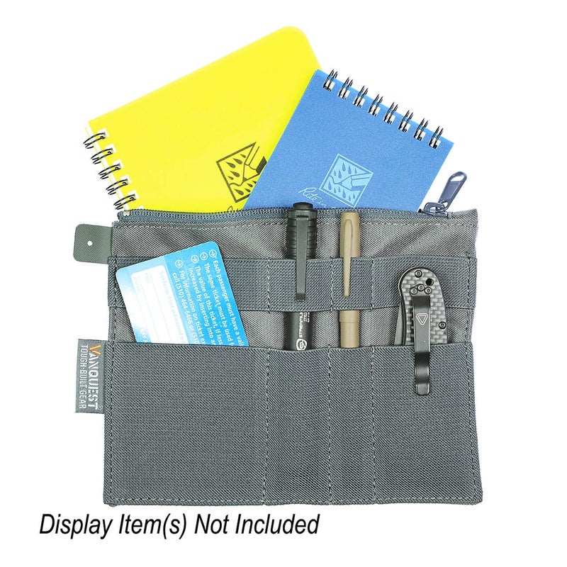 VANQUEST Sticky Admin Pouch 5X7 (Wolf Gray) - Image 4
